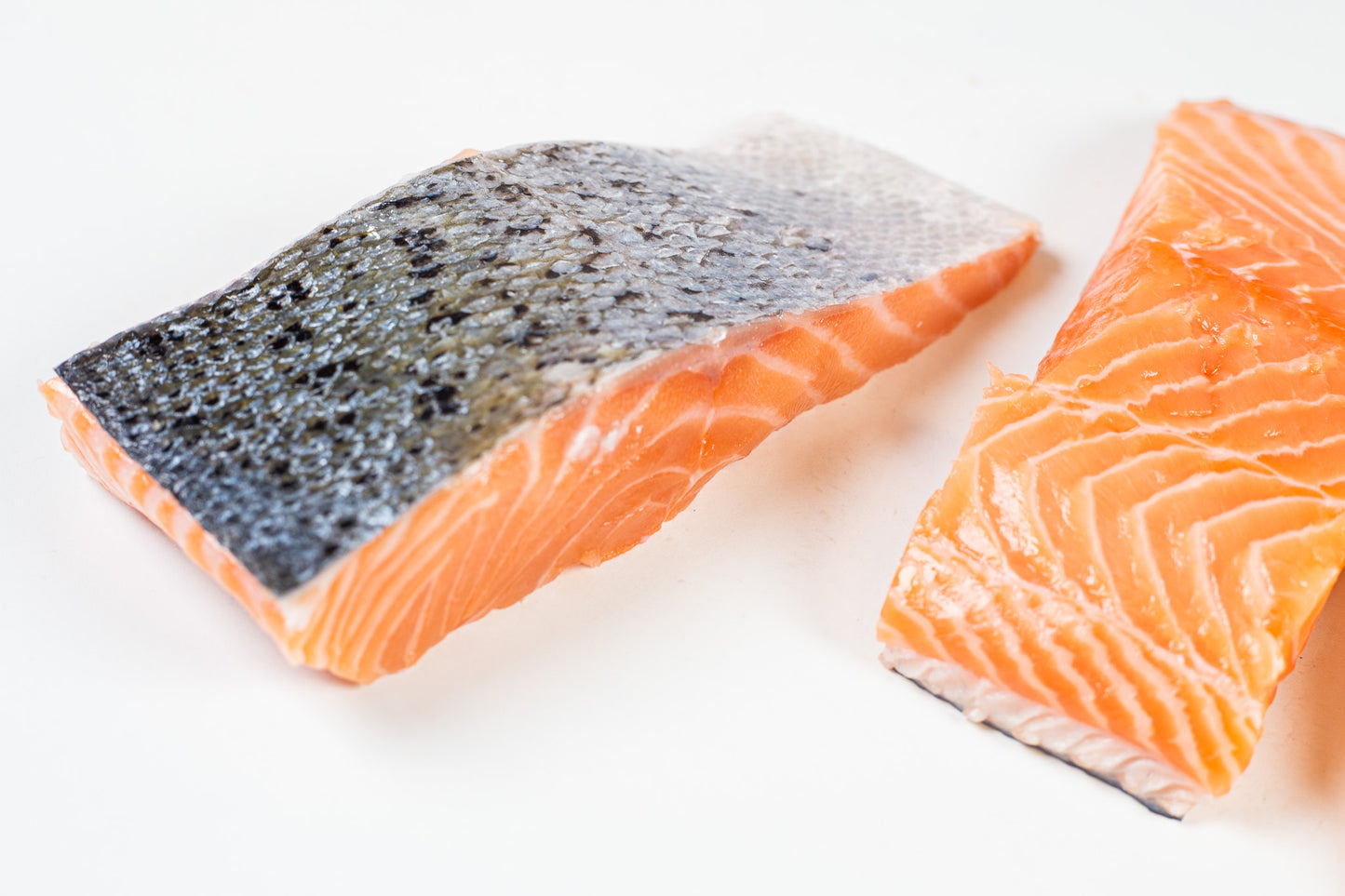 Salmon (Salmo salar) Portion with skin