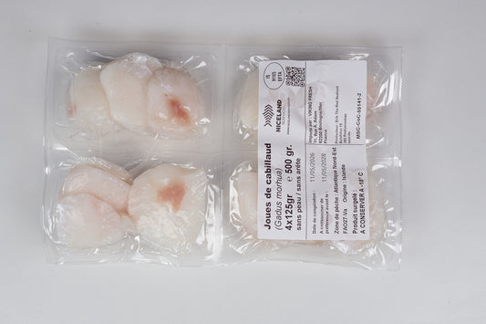 Cod cheeks - frozen