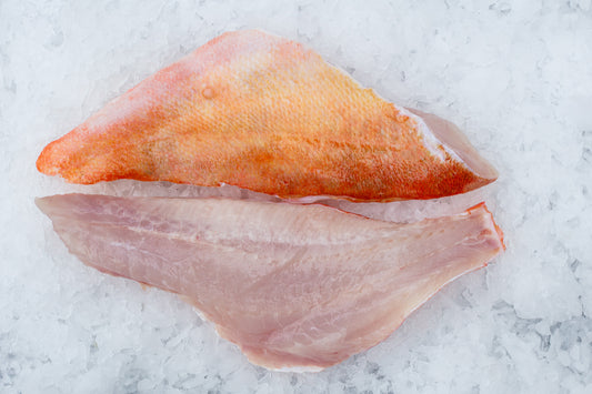 Red Sea Bream (Sébaste marinus) Back Fillet, Skin-on and Scaled