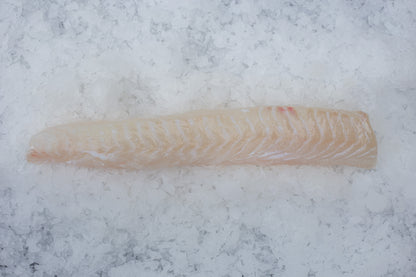 Lingue (Molva molva) Dos Sans peau