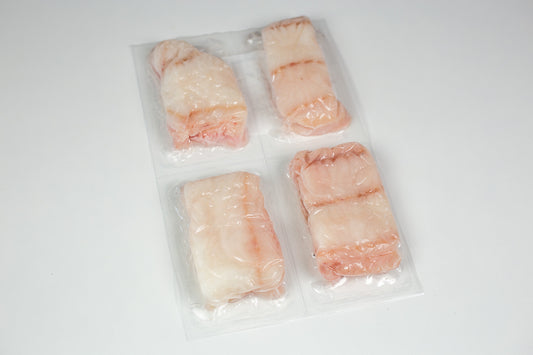 Frozen Atlantic wolffish portions