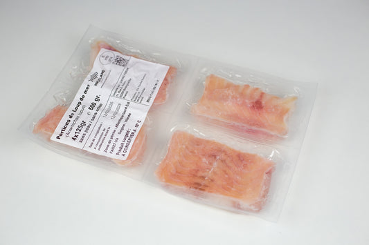 Frozen Atlantic wolffish portions