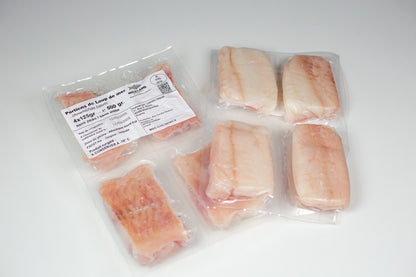 Portions de loup (Anarhichas lupus) congelées