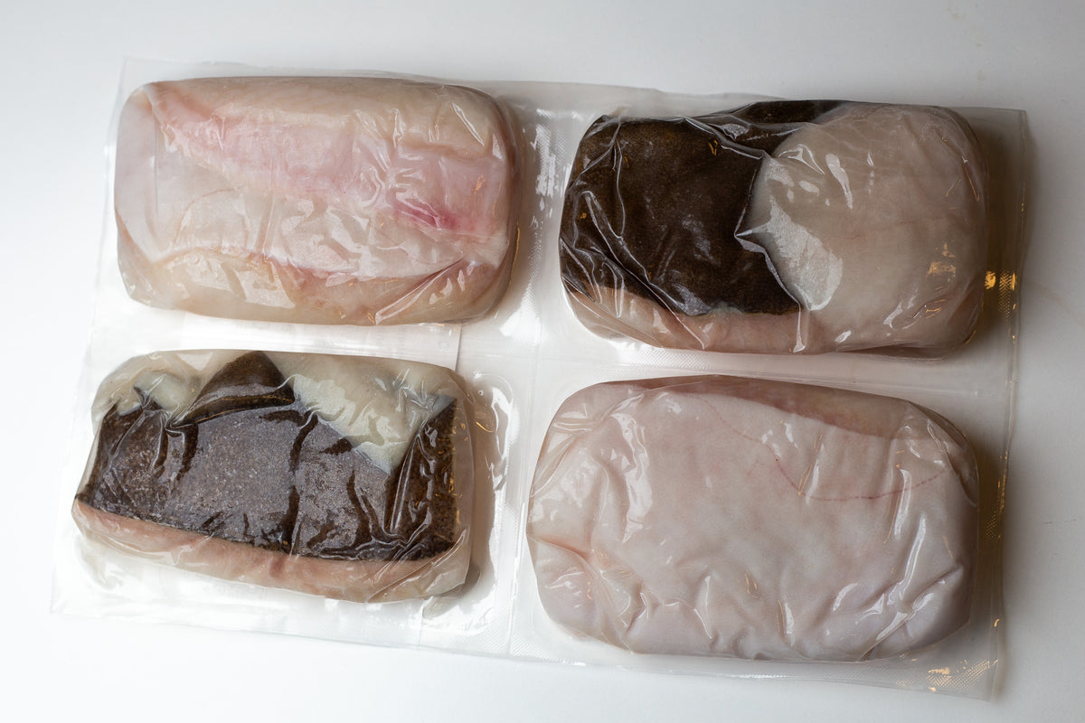Pack 4 portions de filet de flétan frais d'Islande 4x200g - Niceland Seafood