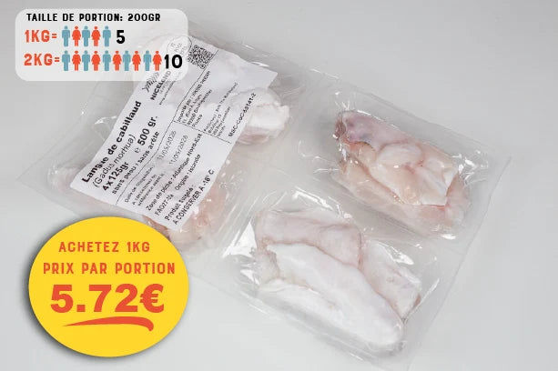 Cod tongues - frozen